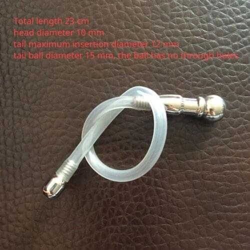 Soft Tube Urethra Stimulation Insert Hollow Urthral Sounds Dilators Masturbator Penis Plug Chastity Catheter Sex Toys for Men