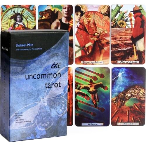 The Uncommon Tarot Cards Deck 78 New Tarot Cards For Beginners With Guidebook Card Game Board Game Exquisite And Guidebook