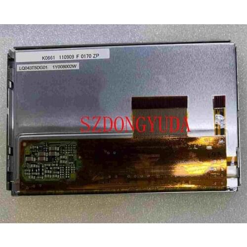 New Original LQ043T5DG01 4.3 Inch 480*240 LCD Screen Display LQ043T5DG02