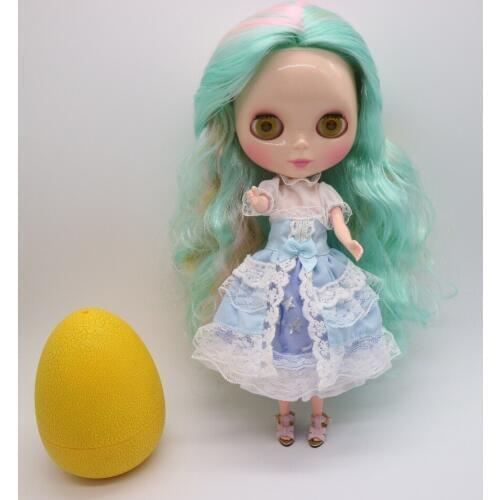 Nude blyth doll Mixed hair 20170915666