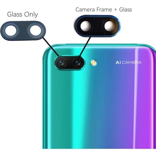 Back Glass for Huawei Honor 10 Battery Cover Rear Housing Door Glass Case For Honor 10 Back Battery Cover Panel With Camera Lens