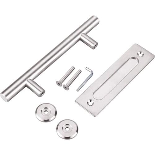 304 Stainless Steel Sliding Barn Door Pull Handle Wood Door Handle Door Handles For Interior Doors Handle