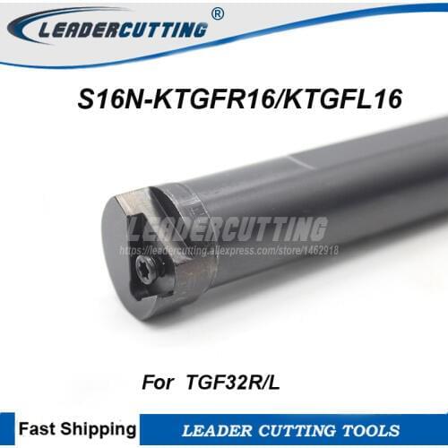 S16N-KTGFR16/KTGFL16 Turning tool, Internal Grooving Cutting Lathe Tool Holder,Grooving Tool Holder for TGF32R TGF32L