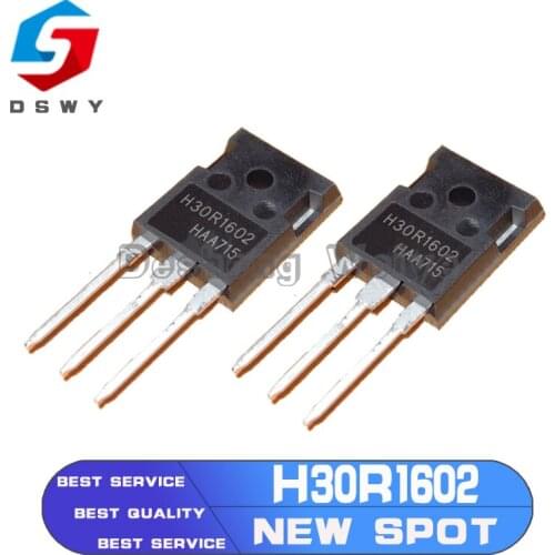 2Pcs/Lot H30R1602 30R1602 30A 1600V TO3P IGBT Induction Cooker High Power Tube In Stock