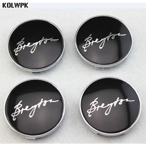 4 X Breyton 68MM Chrome WHEEL Hub Center Cap 10 foot Badge Emblem for X3 X5 X6 Z3 Z4 M3 M5 M6 E83 E70 E71 E85 E86 E90 E91