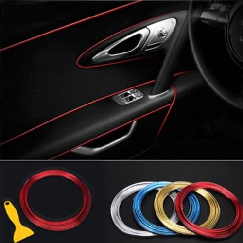 5M Universal Car-Styling Auto DIY Decoration Stickers Case For LEXUS Honda Chevrolet Dodge Mazda Acura Infiniti Mini Car Styling