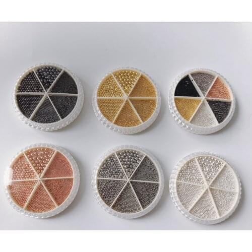 DIY jewelry accessories wholesale steel ball size mixed nail metal rivets steel ball nail jewelry accessories