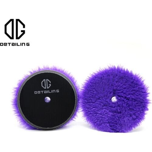 Car Accesories 3"/4" inch Woold Buffing Pads for Car Polishing