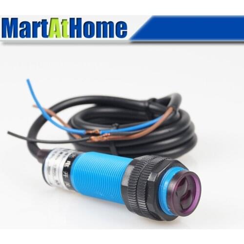 Free shipping 5pcs Photoelectric Switch, E3F-DS10C4, NPN,3-wire NO,Diameter 18mm,Diffuse Reflection Type #BV147 @CF