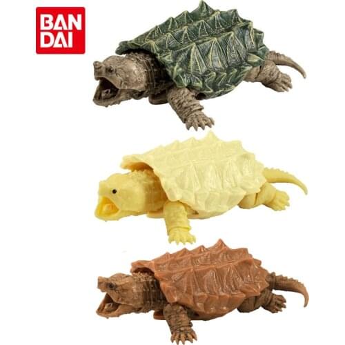 Bandai Genuine Gacha Simulation Giant Joints Movable Sea Turtle Tortoise Model Ornaments Anime Action Figure Toys