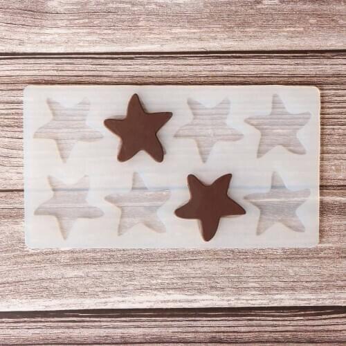 Shape Chocolate Stencil Cake Decorating Silicone Mold Transfer Sheet Baking Stencil Chablon