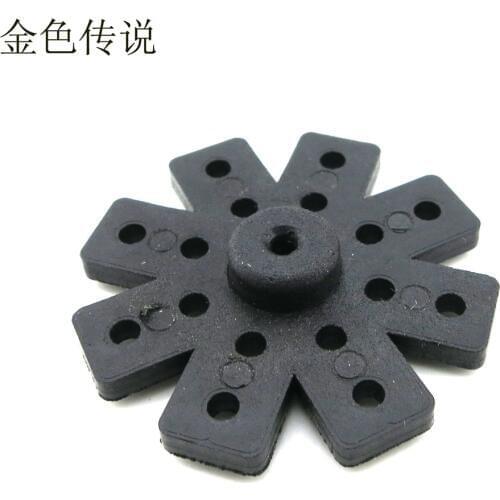 Round pieces of model porous fasteners DIY technology model toy small production wheel hub rotating disk windmill parts