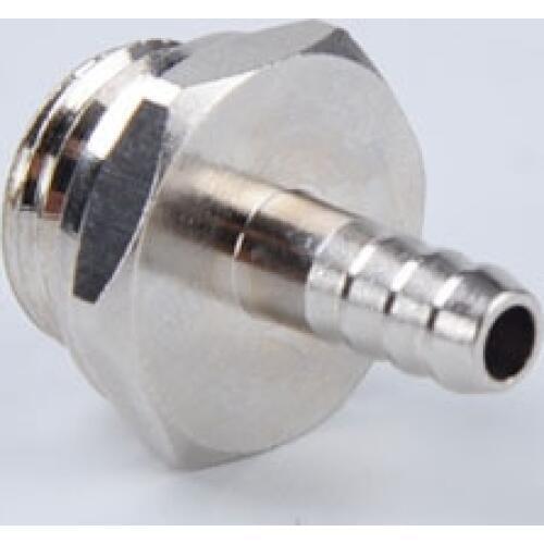Brass pagoda connector suitable for 3mm or 4mm hose notebook water cooling set water cooling heat dissipation