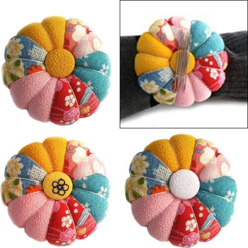 Magnetic Wrist Sewing Pincushion Magnetic Pin Holder with Wristband Cushion