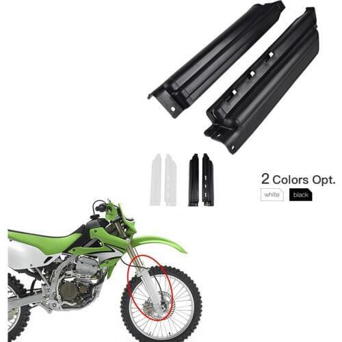 NICECNC Fork Collars Slider Guard Covers Protectors For Kawasaki KDX200 KDX250 KLX250 KLX250R KLX300R KLX650 KLX650R KLX 250R