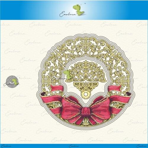 Christmas wreath master mold metal cutting dies 2021 new diy molds Scrapbooking Paper Making die cuts crafts