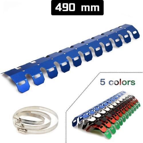 New Motorcycle Exhaust Muffler Pipe Heat Shield Cover Guard For HONDA CR125 CR250 XR125 XR250 CRF250 CRF450 CRM250 AX-1