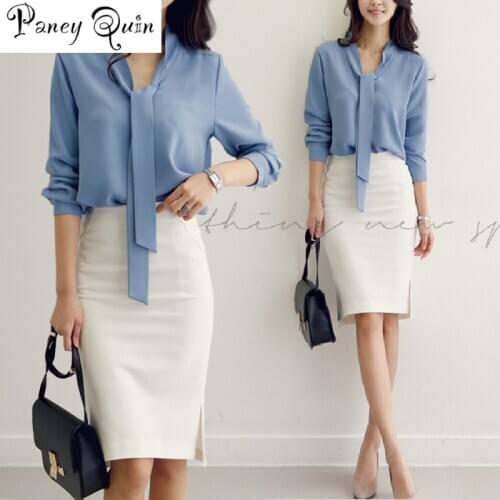 Офисные блузки PANEY QUIN China At AliExpress