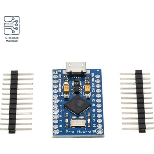3.3V Pro Micro ATMEGA32U4 Motherboard Module Controller Board For Arduino 8M Crystal Oscillator