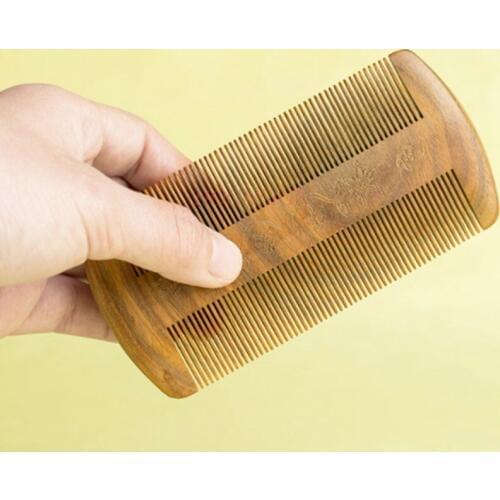 Dandruff Comb Wood Working Workshop Wooden Comb Tweezers Tweezer Combs Ultra-fine Teeth Encryption Children Eggs Hairbrush Sale