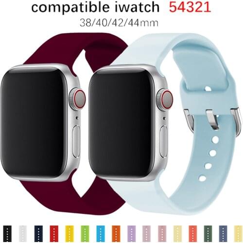Strap For Apple Watch band 44mm 40mm for iwatch Bracelet series 5 4 3 2 1 42mm 38mm correa pulseira watchband accessories