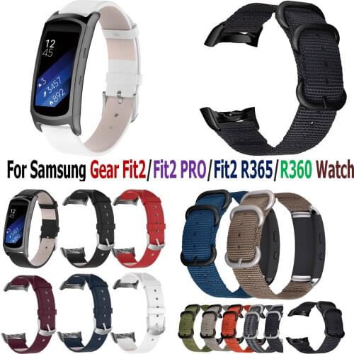Wrist Band For Samsung Gear Fit 2 SM-R360 R365 Strap Leather Bracelet Belt For Samsung Gear Fit 2 Pro Watchband Gear fit2 band