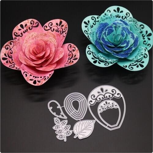 Scrapbook Metal Cutting Dies For Scrapbooking Stencils flower pot DIY Paper Album Cards Making Embossing Die Cut Cuts Cutter