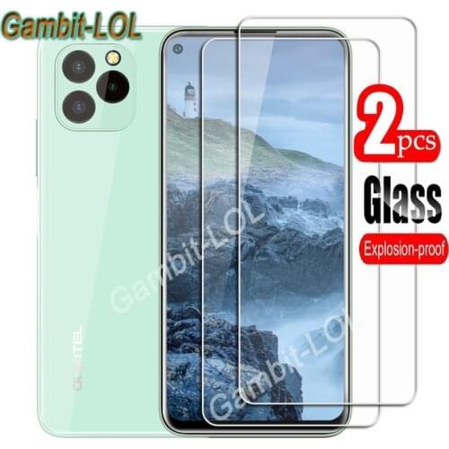 For Oukitel C21 Pro Tempered Glass Protective ON OukitelC21 C21Pro 6.39Inch Screen Protector Smart Phone Cover Film
