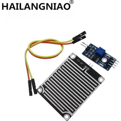 1set/lot Snow/Raindrops Detection Sensor Module Rain Weather Module Humidity