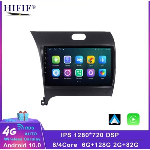 9" DSP 4G+WiFi 2din Android Car Radio Multimedia Video Player Navigation GPS For Kia K3 Cerato Forte 2013-2017 3 YD Tuner