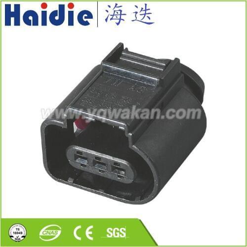 Free shipping 2sets 3pin Auto Electri wire harness plugIgnition coil plug plastic connector 8k0 973 703