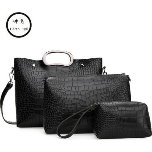 Женские сумки под рептилию Earth tell China At AliExpress