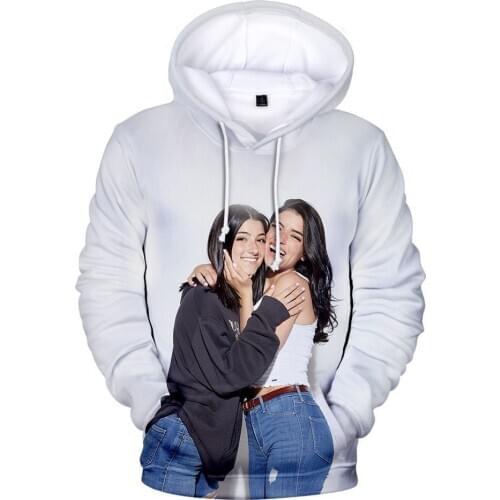 2020 Hot Sale Charli Damelio Hoodie Sweatshirts Men Women Fashion Charli Damelio Merch Sweatshirt Hip hop Women Hoodie Costume