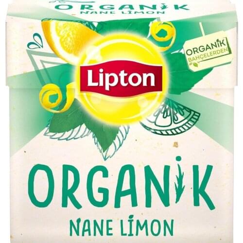 PERFECT SMILE Lipton Mint-Lemon Tea Bag 40 gr FREE SHİPPİNGG