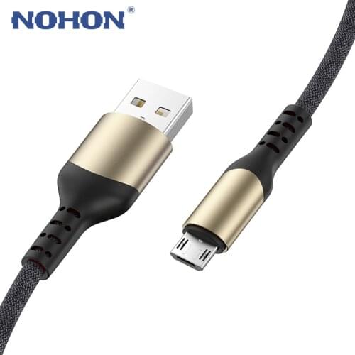 Fast Charging Micro USB Cable For Samsung A10 S7 S6 Edge Xiaomi Redmi Note 4 5 Pro Huawei Honor 10i Android Phone Charger Cord