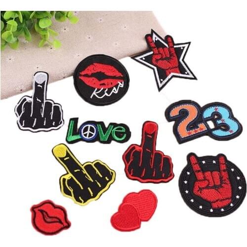 Computer Embroidery Chapter Badge Embroidered Cloth Stickers Emboridery Label Patch Piece of Cloth