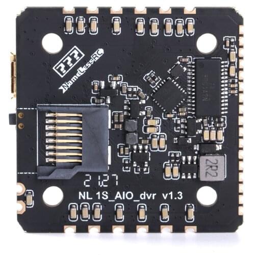 NameLessRC Super AIO MPU6000 F405 Fligh Controller BLHELIS 15A 4in1 ESC 720P DVR 1S 25.5X25.2mm for RC FPV Toothpick Cinewhoop