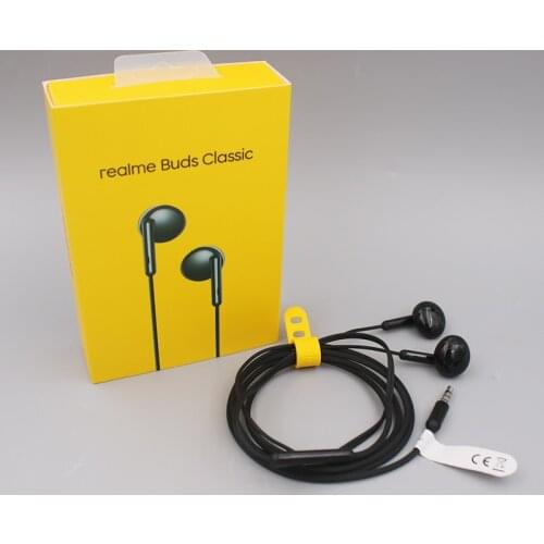 Realme 3.5mm Jack In-Ear Earphone With Mic Music Headphone For realme Q2 Q2i V3 V5 X2 Pro/7i/3 Pro Redmi Note 9/8 pro 8A 7A 9S
