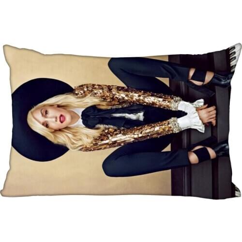 Cushion Gwen Stefani Cover Throw Pillow Case Rectangle Cushion For Sofa/Home/Car Decor Zipper Custom PillowCase