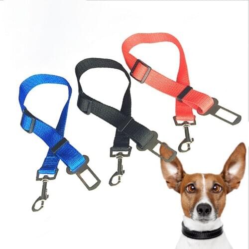 Dog Seat Belt Pet Car Seatbelt Safety, with Adjustable Length and Nylon Fabric, Upgraded Dog Car Harness