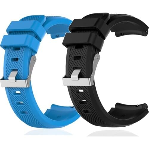 22mm Silicon watch band for Xiaomi Huami Amazfit pace stratos 2 2s man sport bracelet strap belt for Huami Amazfit 1 2 watchband