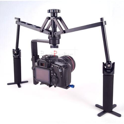 For 1DX 6D 7D 5D Mark II D600 D4 Camera Handheld Mechanical Stabilizer Spider Comodo Orbit DSLR Rig Mounting Bracket Accessories