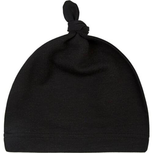 Newborn Baby Cap Cotton Knot Beanies Toddler Girls Sleep Caps New Born Baby Hats