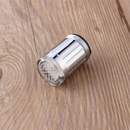 2018 Temperature Sensor LED Light Water Faucet Tap Glow Lighting Shower Spraying Faucet for Kitchen Bathroom dropshipping