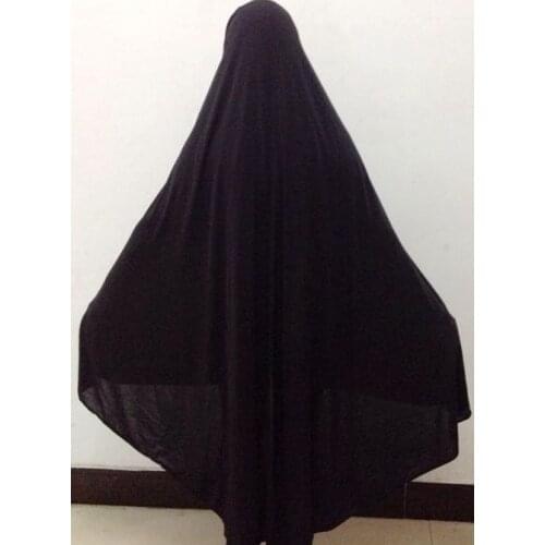 Super Big Hijab Muslim Niqab Islamic Hijab Scarf Shawls Woman Islam Jilbab Cap Abaya Turban 130cm