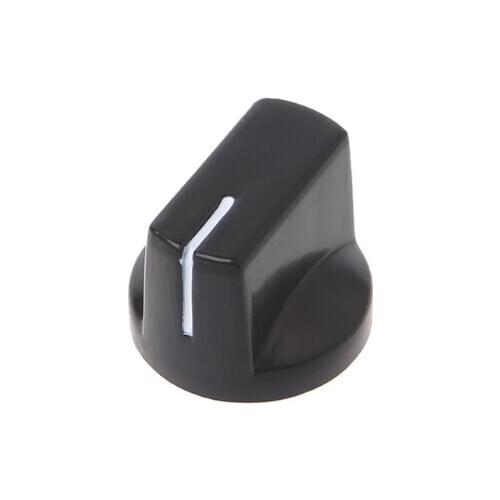 1pc Knob Button Guitar Amp Effect Pedal Knob Plastic Flat Pointer Parts Accessories