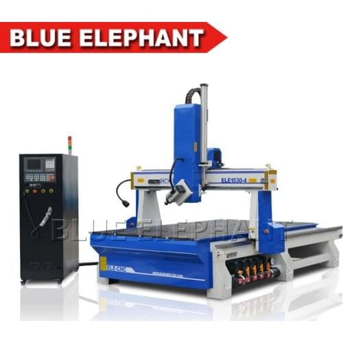 1325 cnc 4 axis router controller wood engraving 1500*3000mm 4.5kw spindle t-slot and vacuum working table