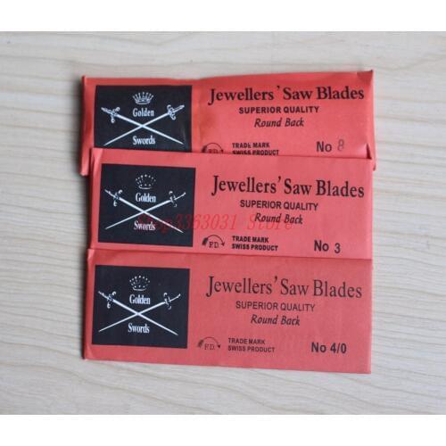 144pcs/gross Saw Blades Jewellers Metal Bow Saw Cutters Blades Jewel Tools