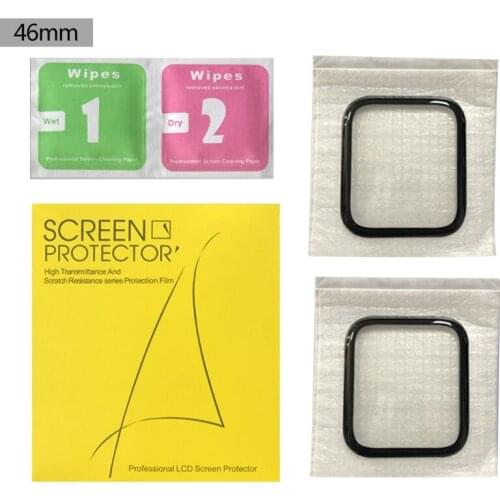 2pcs 3D Full Screen Protector Film for oppo Watch 41/46mm Smart Watch Protection