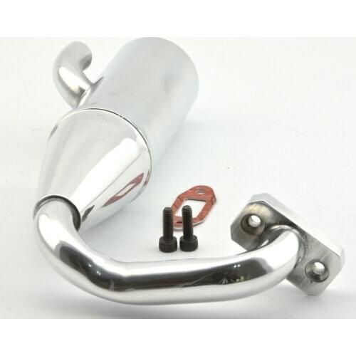 Aluminum Side Exhaust Tuned Pipe for HSP HPI Baja SS FG 1/5 Monster Truck